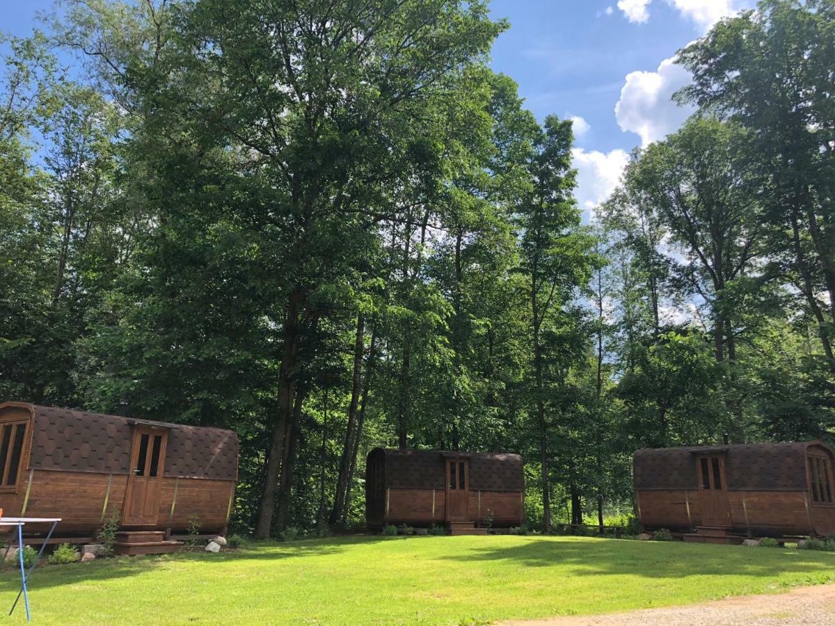 Camping Jaunzageri Inciems Exterior foto